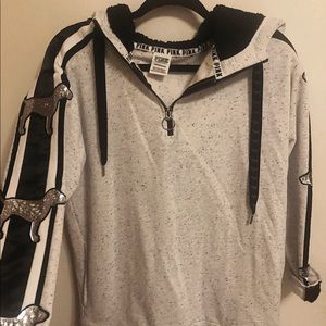 Victoria’s Secret PINK half zip sweater